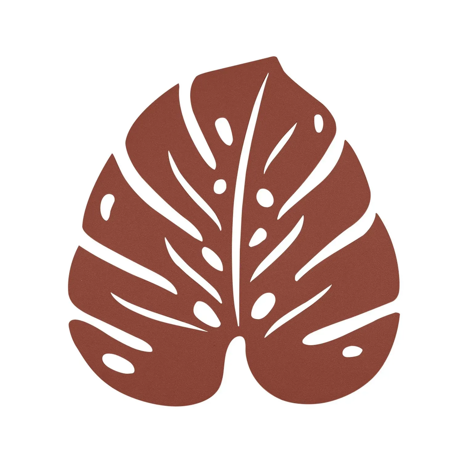 Fermob Dessous de plat Monstera ENVIE D'AILLEURS  - 20 ocre rouge