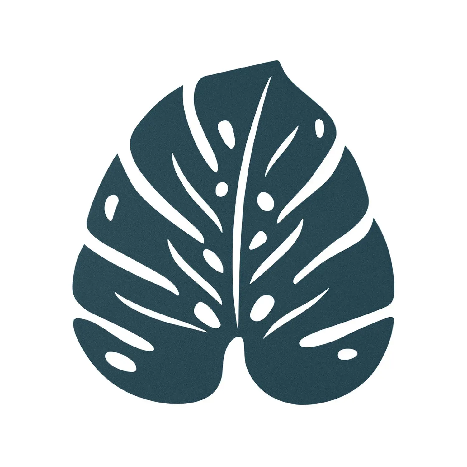 Fermob Dessous de plat Monstera ENVIE D'AILLEURS  - 21 bleu acapulco