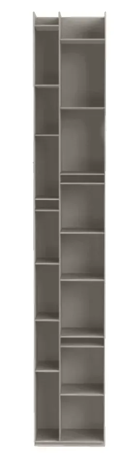 MDF Italia Système d'étagères Random 2C - gris clair