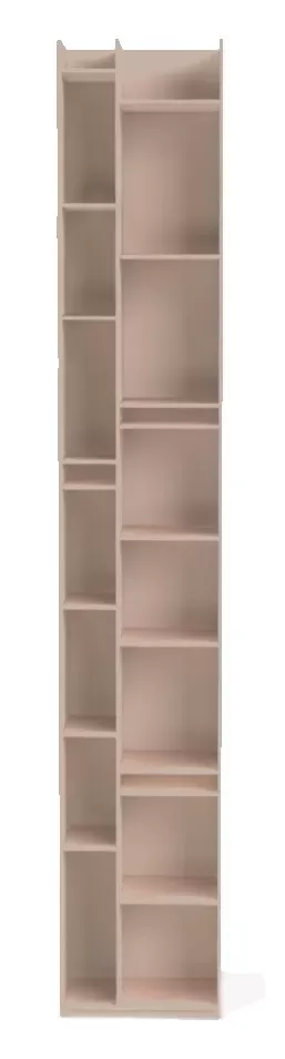 MDF Italia Système d'étagères Random 2C - poudre