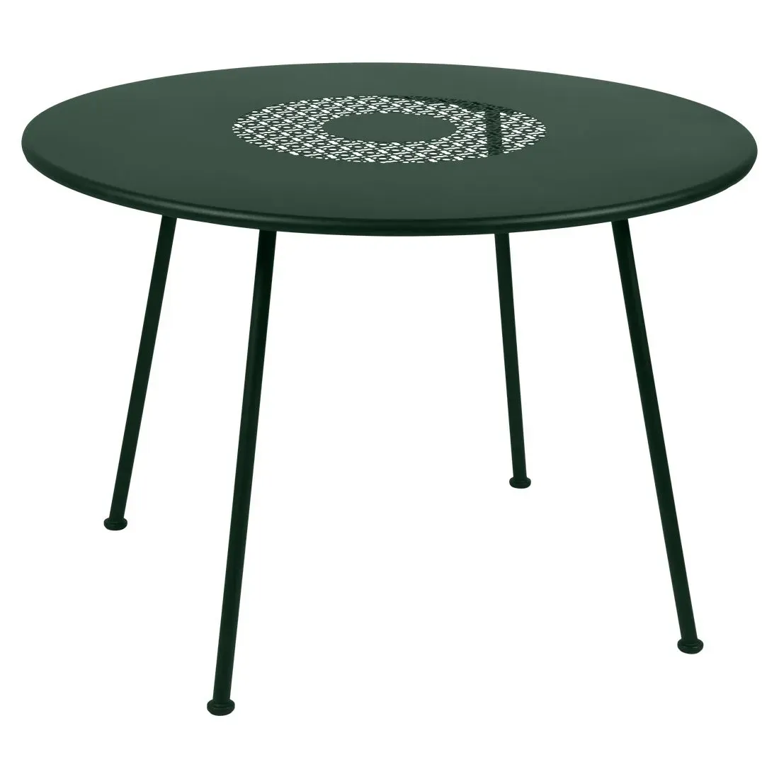 Fermob Table Lorette ronde - 02 vert cèdre
