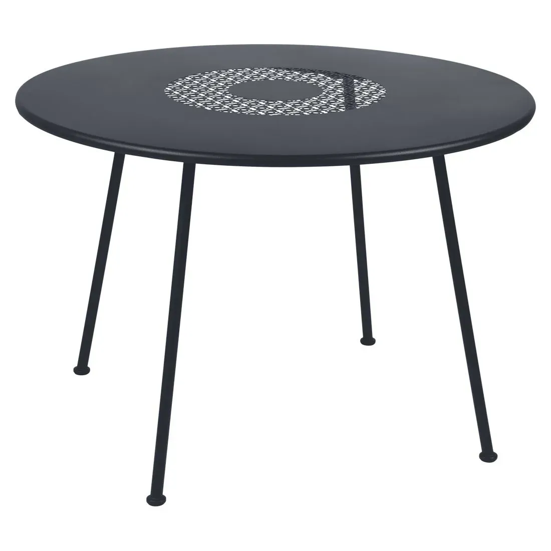 Fermob Table Lorette ronde - 47 carbone
