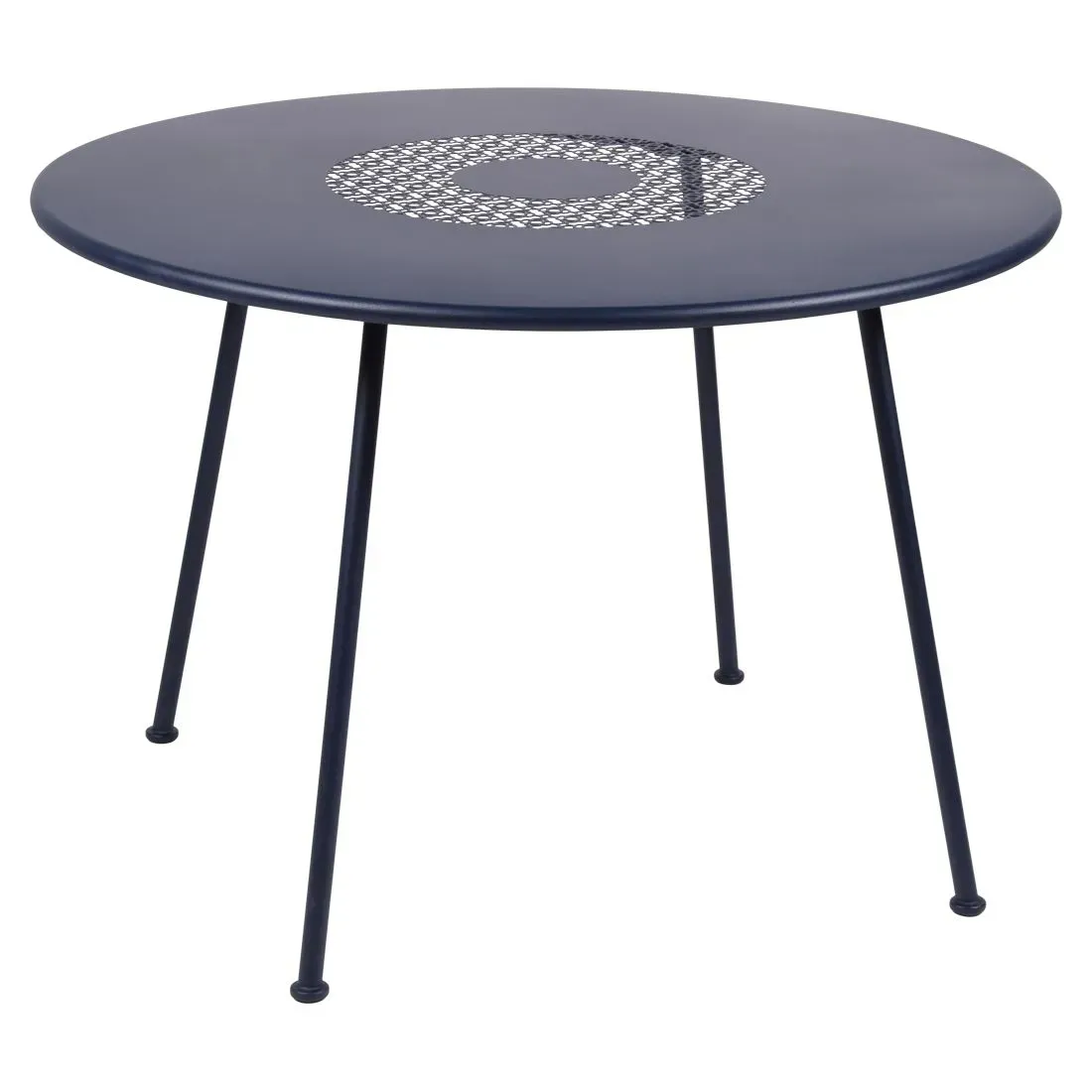 Fermob Table Lorette ronde - 92 bleu abysse