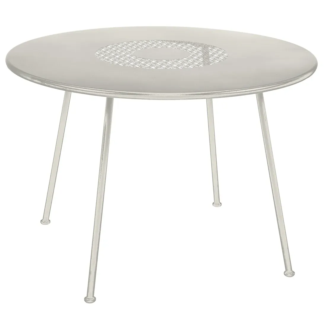 Fermob Table Lorette ronde - A5 gris argile