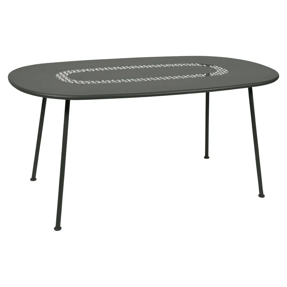 Fermob Table ovale Lorette  - 48 romarin