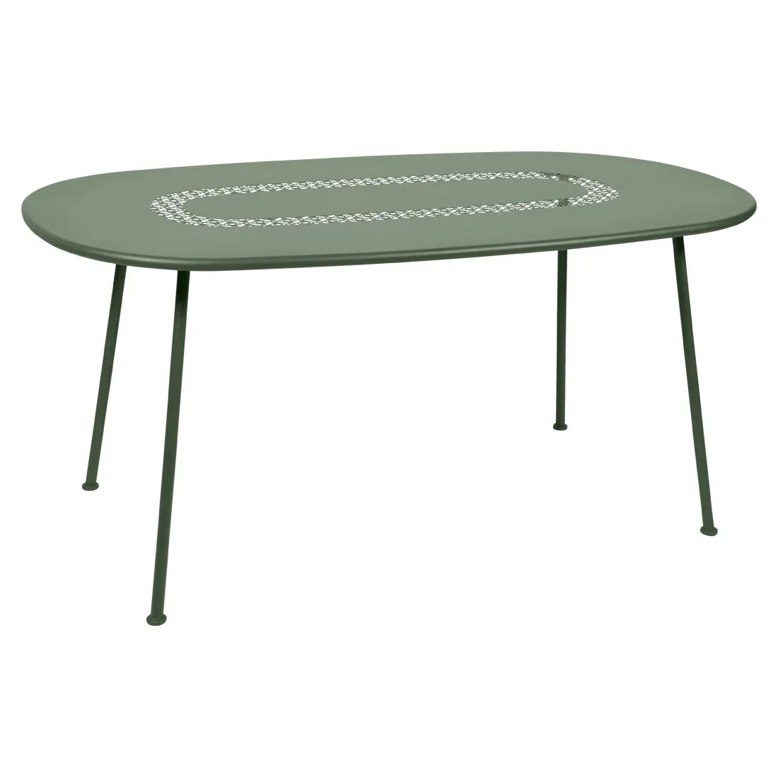 Fermob Table ovale Lorette  - 82 cactus mat