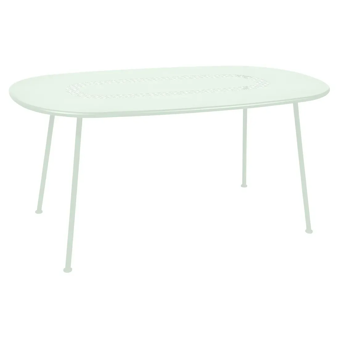 Fermob Table ovale Lorette  - A7 menthe glaciale