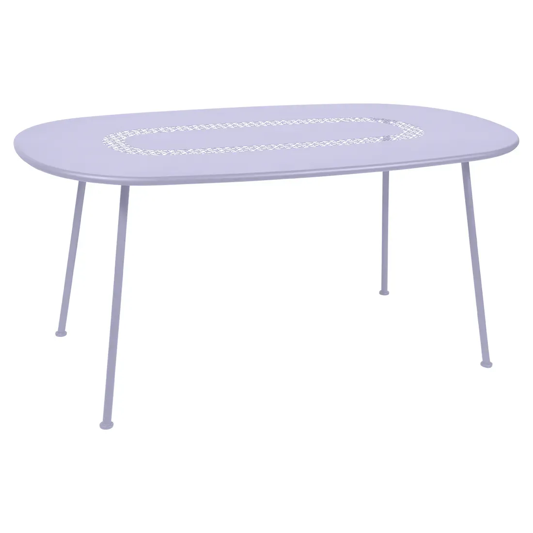 Fermob Table ovale Lorette  - D1 Guimauve