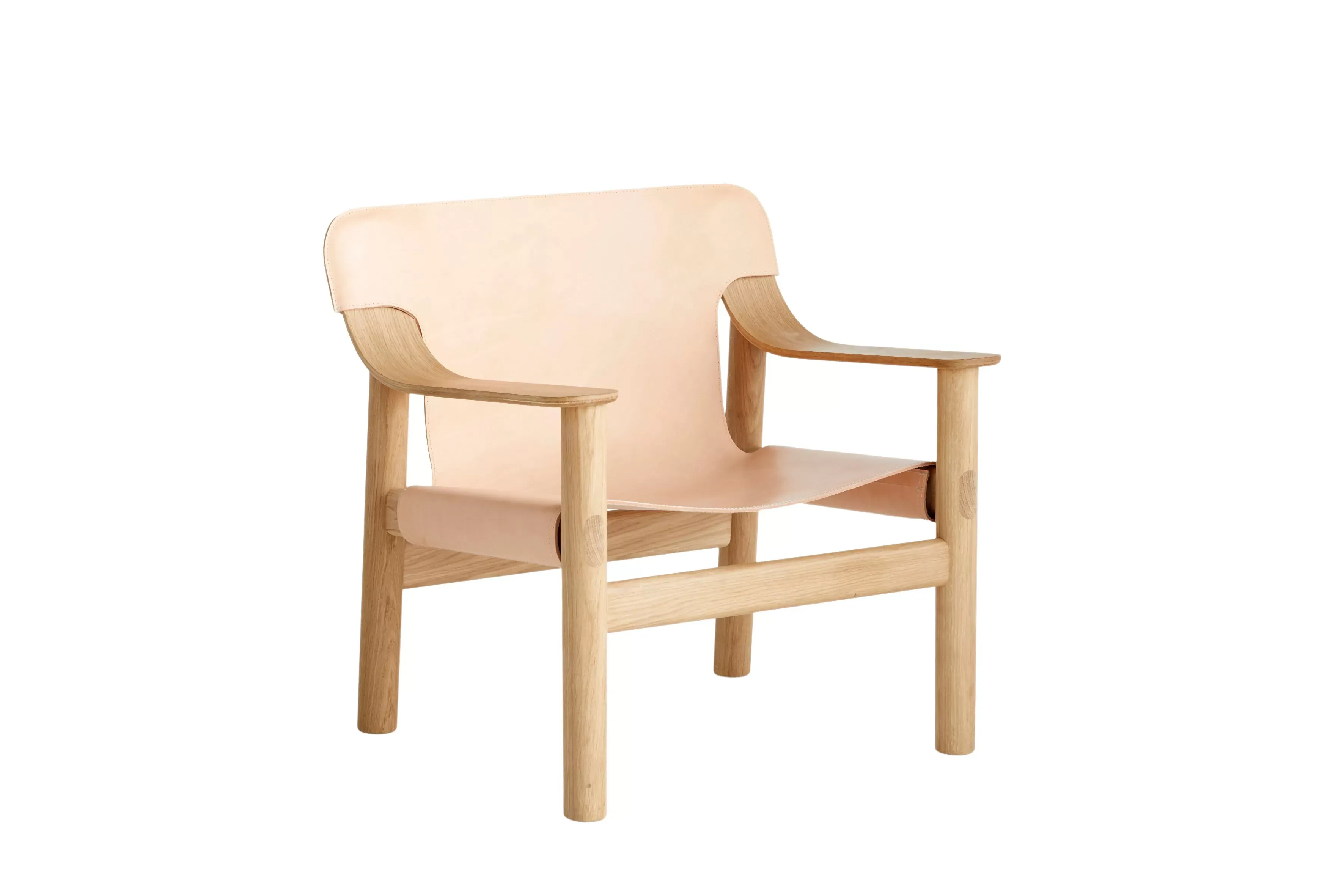 HAY Chaise Bernard - cuir nature