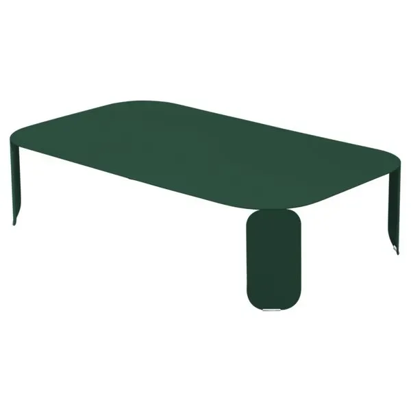 Fermob Table rectangulaire Bebop - 02 vert cèdre - H 29 cm