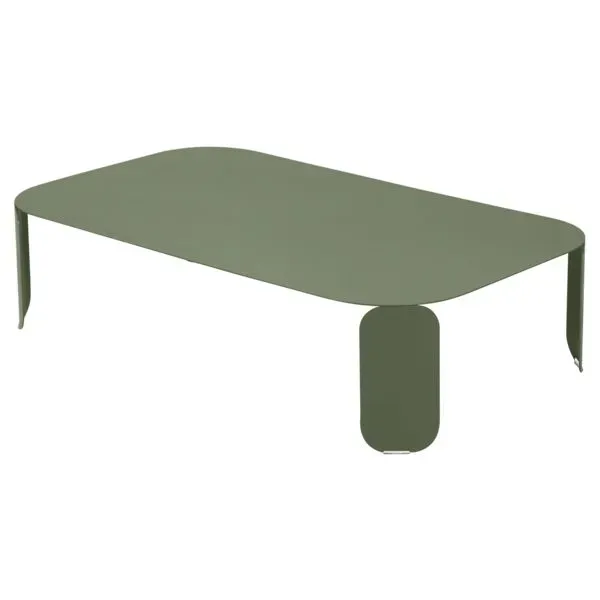 Fermob Table rectangulaire Bebop - 82 cactus mat - H 29 cm