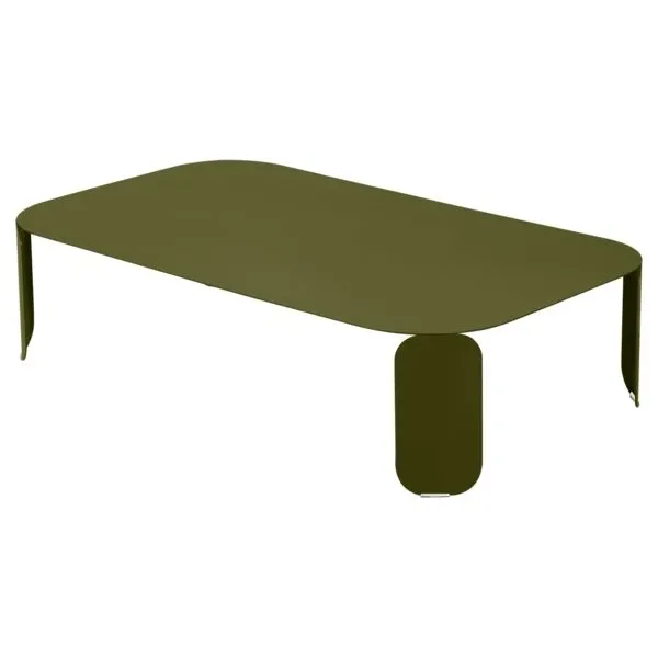 Fermob Table rectangulaire Bebop - D3 Pesto - H 29 cm