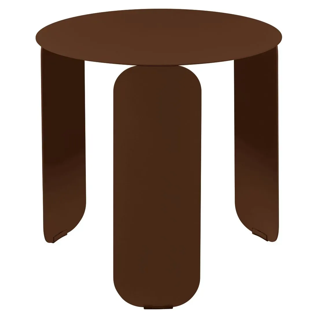 Fermob Table Bebop ronde - 20 ocre rouge - Ø 45 cm