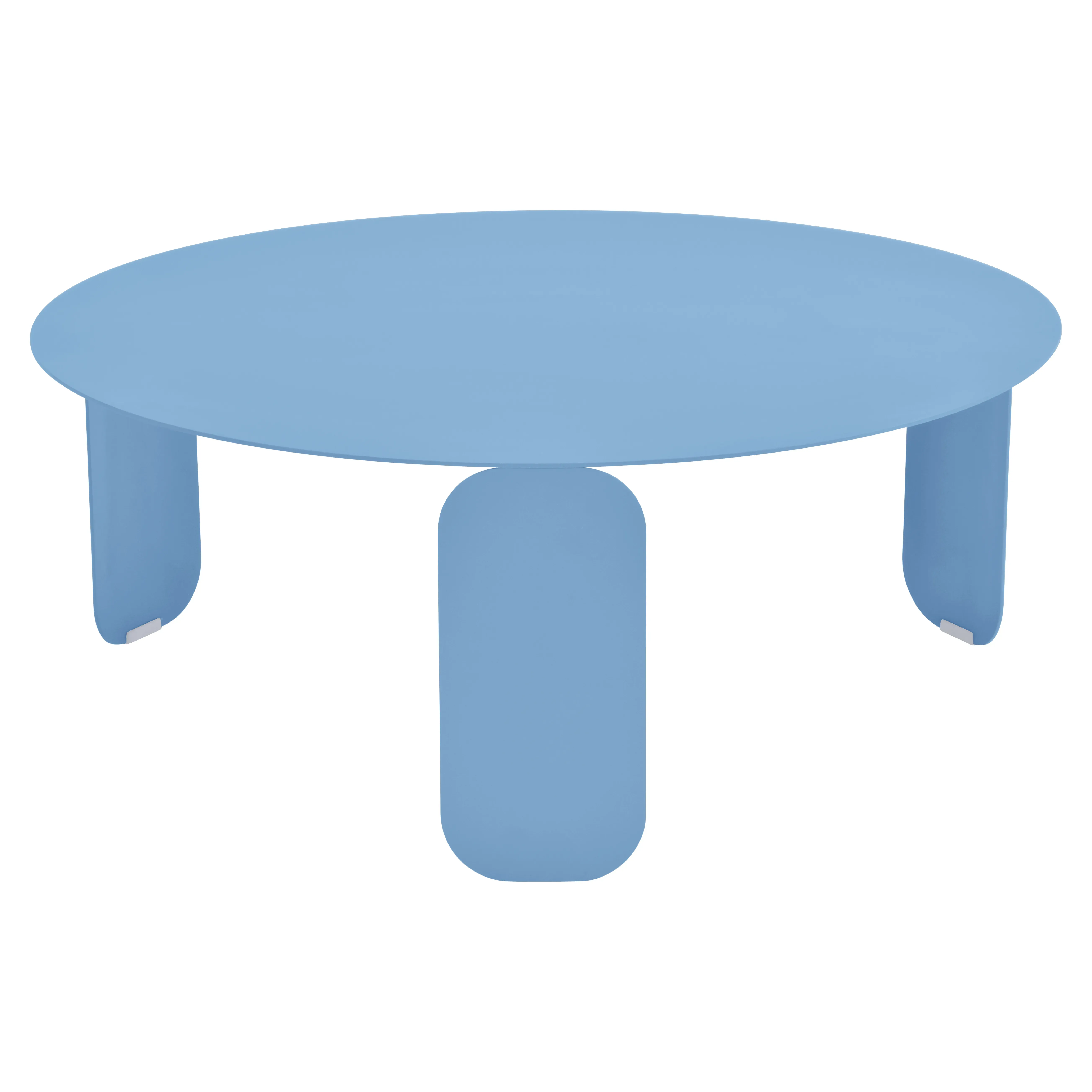 Fermob Table Bebop ronde - E1 bleu-maya - Ø 80 cm