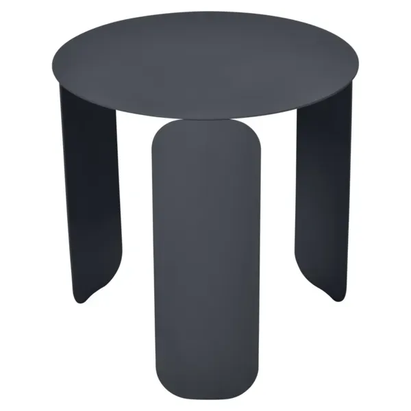 Fermob Table Bebop ronde - 47 carbone - Ø 45 cm