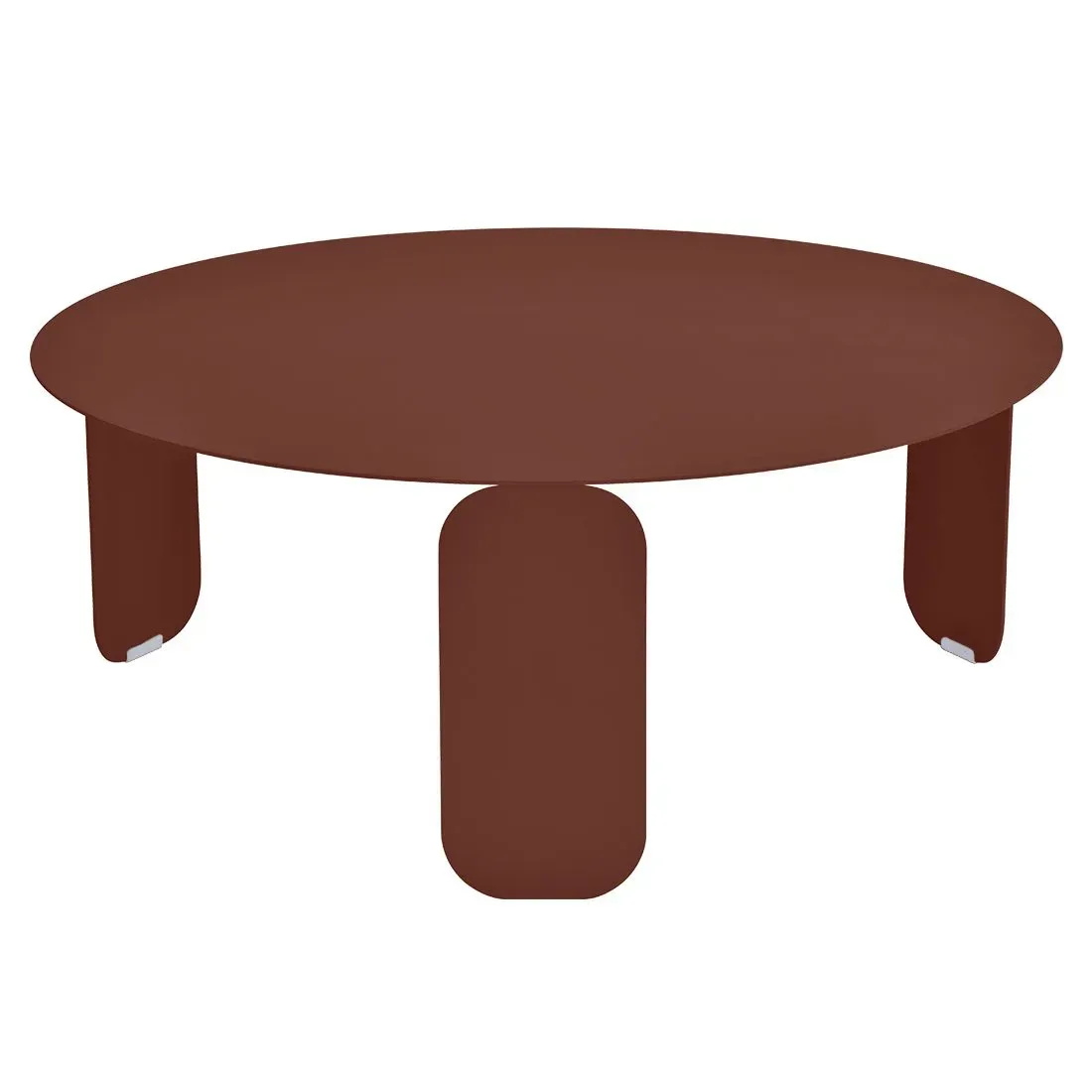 Fermob Table Bebop ronde - 20 ocre rouge - Ø 80 cm