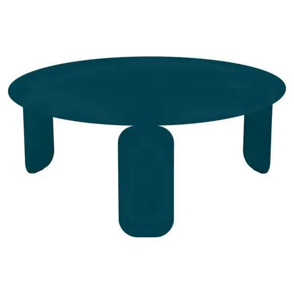 Fermob Table Bebop ronde - 21 bleu acapulco - Ø 80 cm