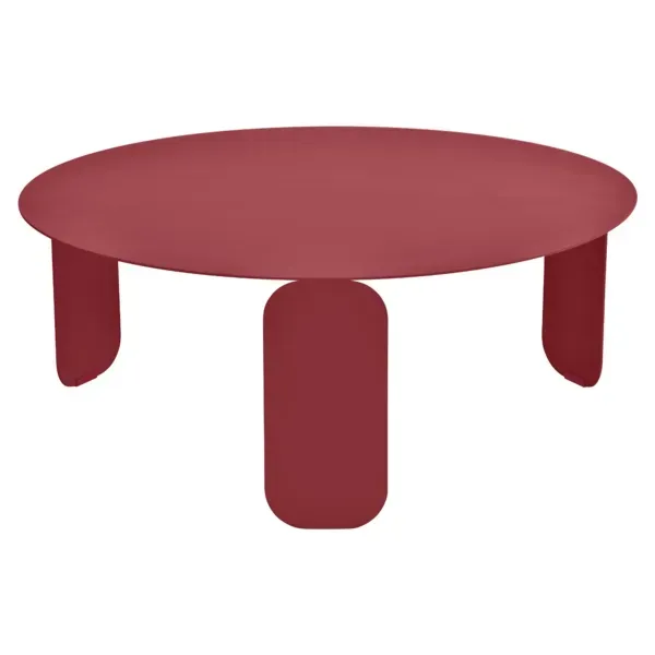 Fermob Table Bebop ronde - 43 piment - Ø 80 cm