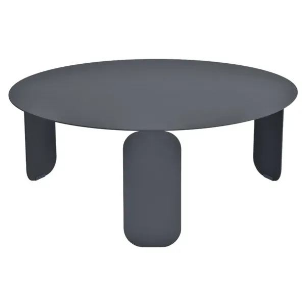 Fermob Table Bebop ronde - 47 carbone - Ø 80 cm