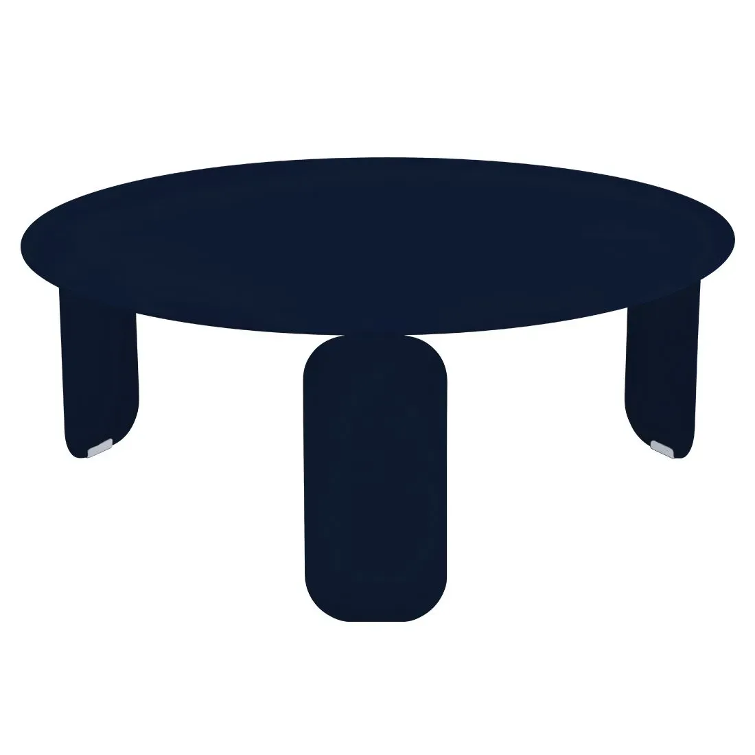 Fermob Table Bebop ronde - 92 bleu abysse - Ø 80 cm