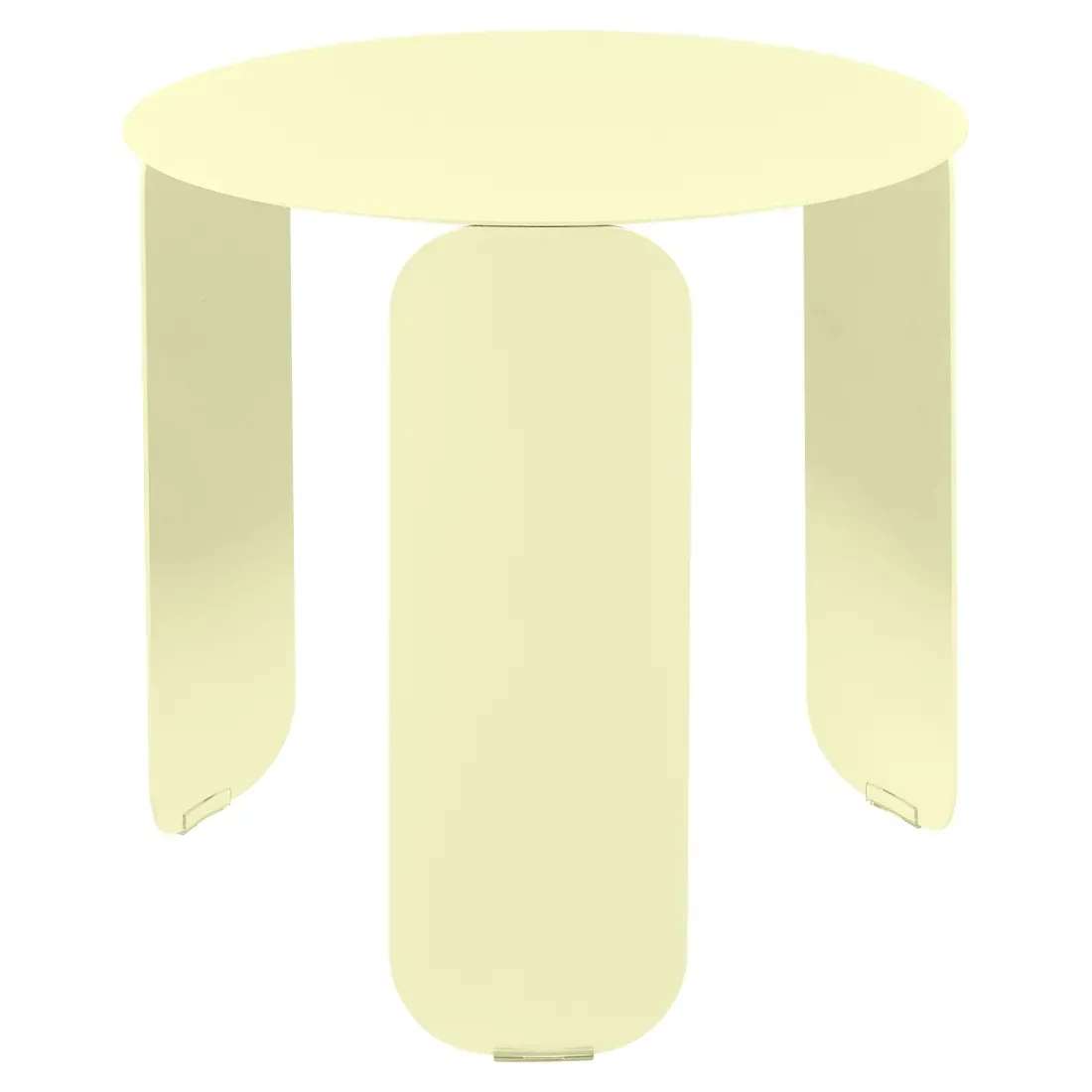 Fermob Table Bebop ronde - A6 citron givré - Ø 45 cm