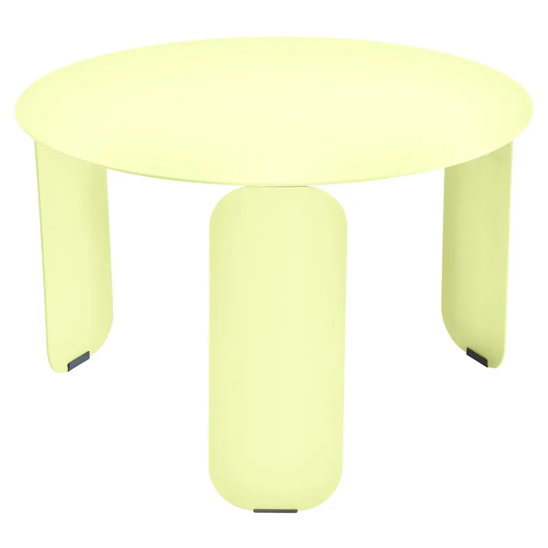 Fermob Table Bebop ronde - A6 citron givré - Ø 60 cm