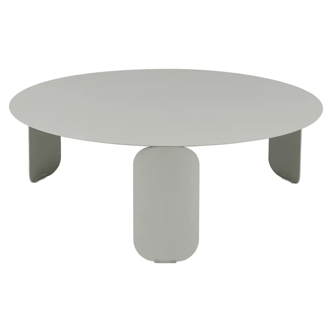Fermob Table Bebop ronde - A5 gris argile - Ø 80 cm