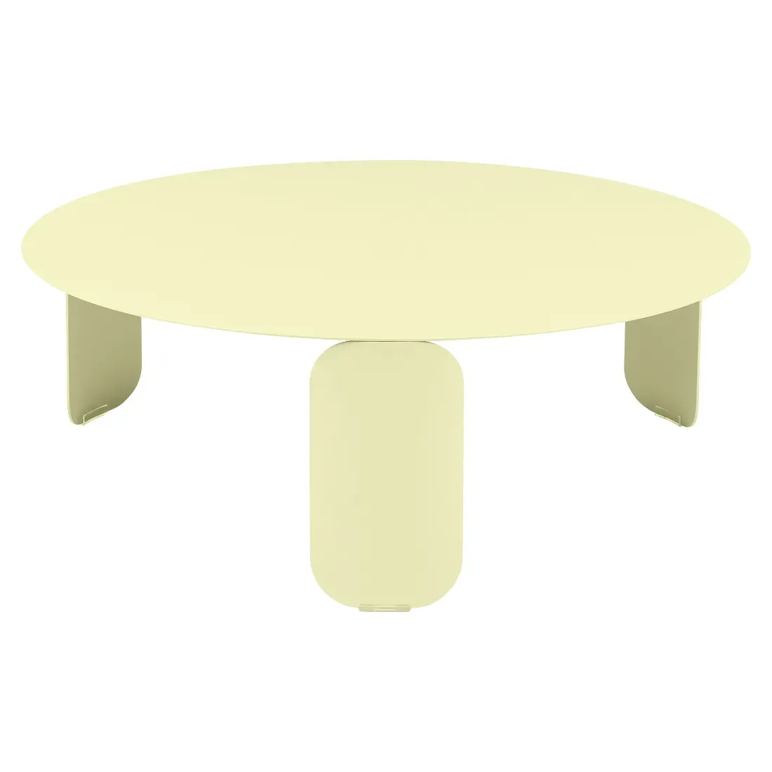 Fermob Table Bebop ronde - A6 citron givré - Ø 80 cm