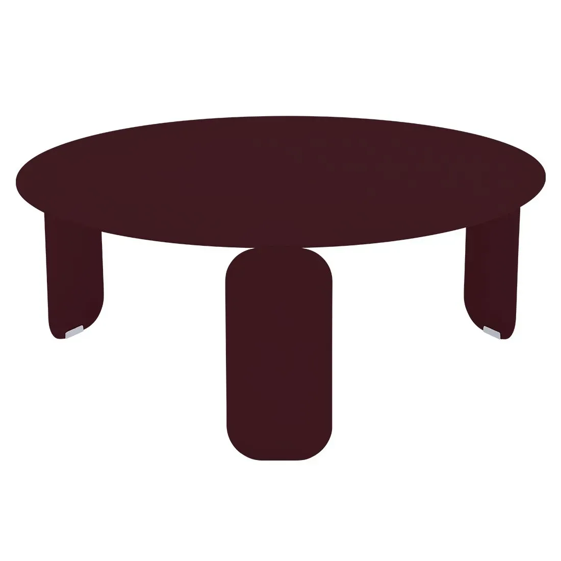 Fermob Table Bebop ronde - B9 cerise noire - Ø 80 cm