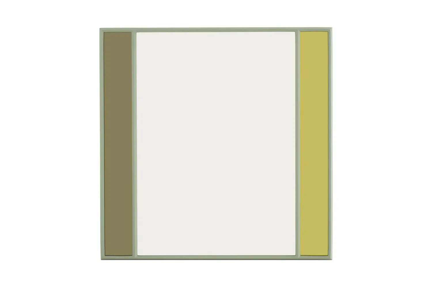 Magis Miroir Vitrail carré - gris clair