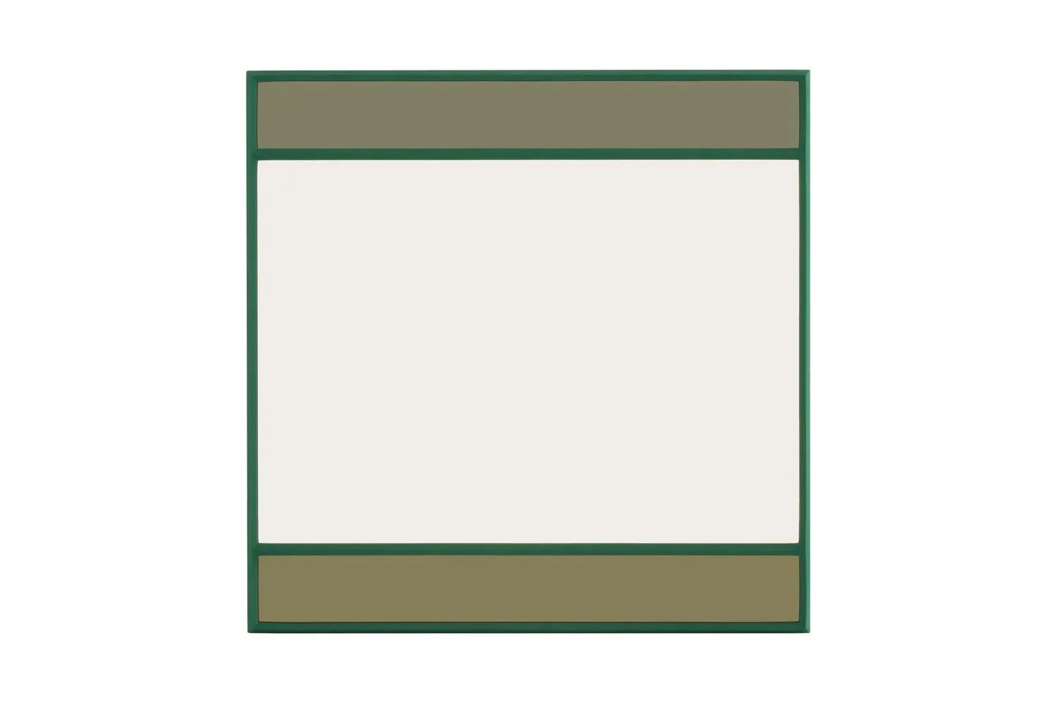 Magis Miroir Vitrail carré - vert