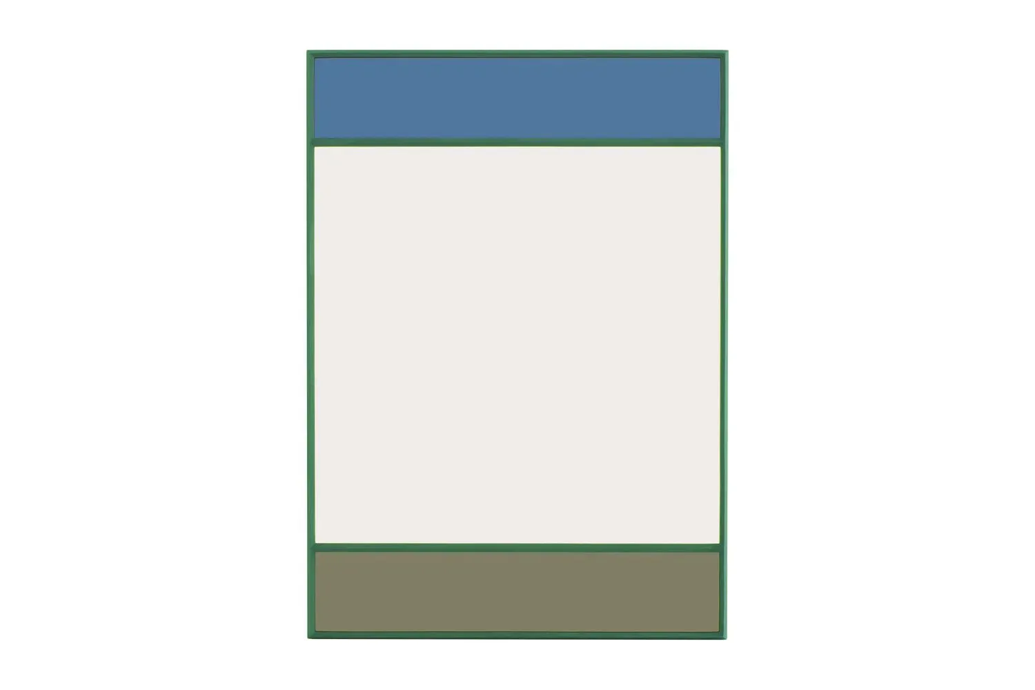 Magis Miroir Vitrail rectangulaire - vert