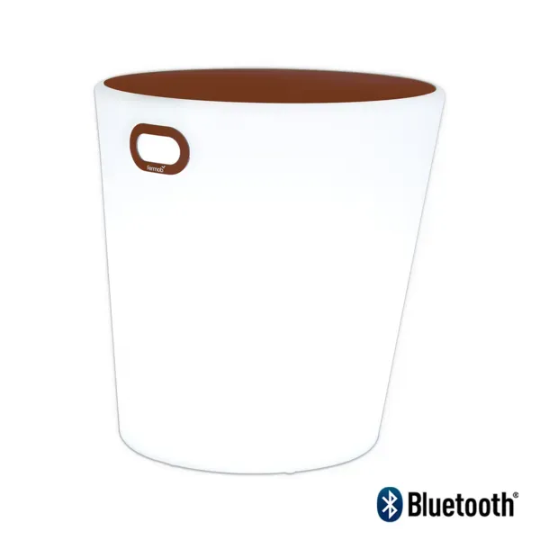 Fermob Tabouret lumineux Inoui - 20 ocre rouge