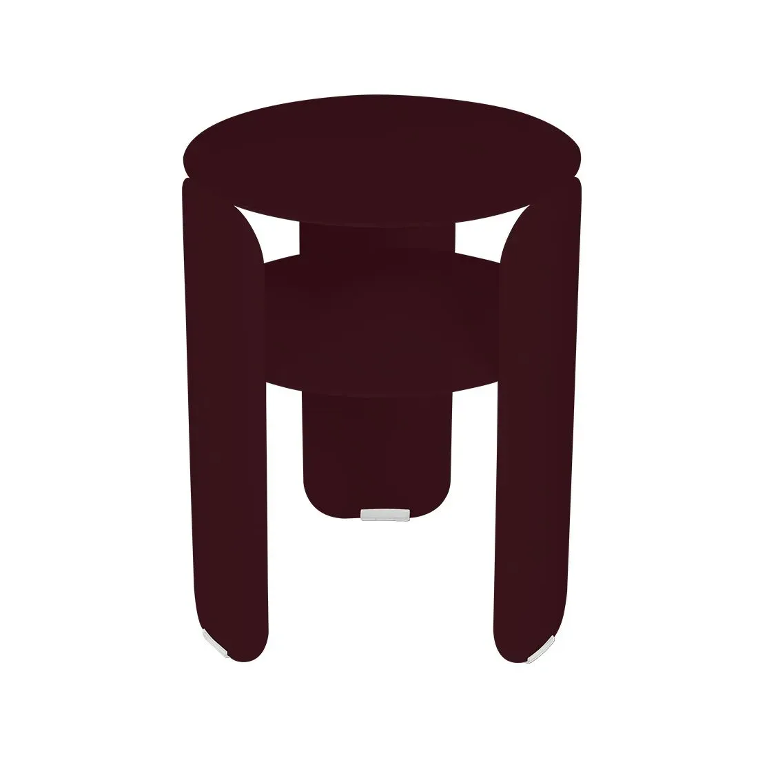 Fermob Table d'appoint ronde Bebop - B9 cerise noire