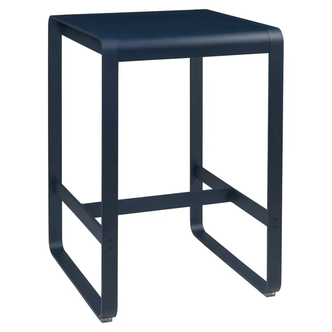 Fermob Table haute Bellevie - 92 bleu abysse - 74 x 80 cm