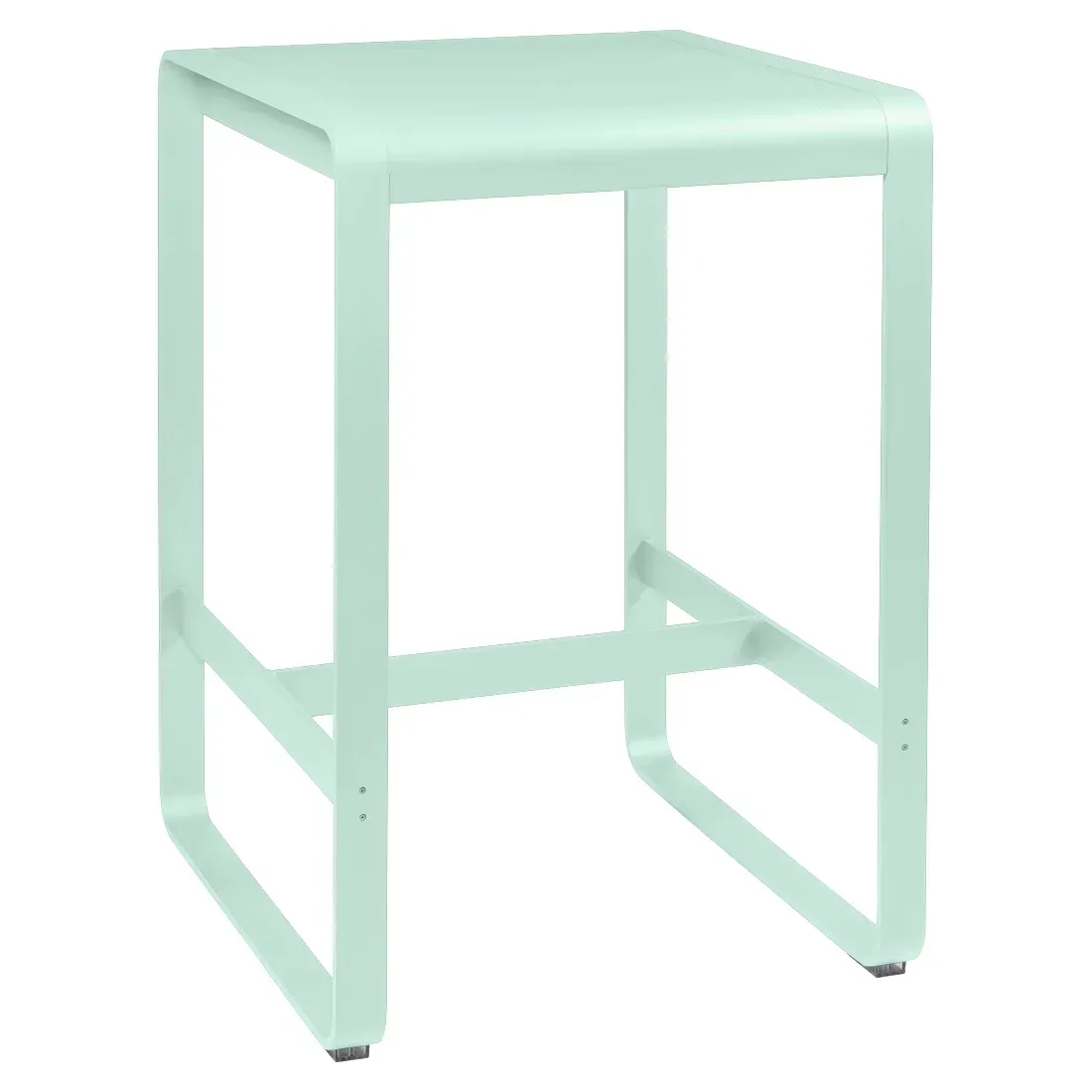Fermob Table haute Bellevie - A7 menthe glaciale - 74 x 80 cm