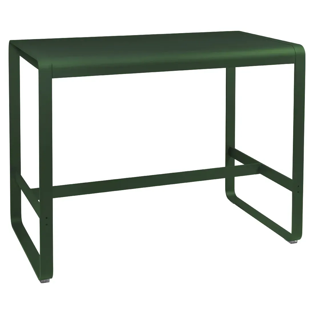 Fermob Table haute Bellevie - 02 vert cèdre - 140 x 80 cm