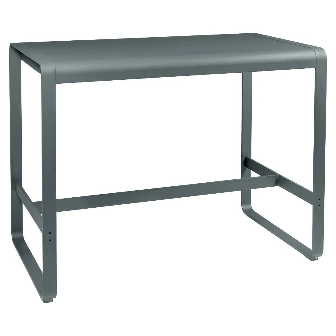 Fermob Table haute Bellevie - 26 gris orage - 140 x 80 cm