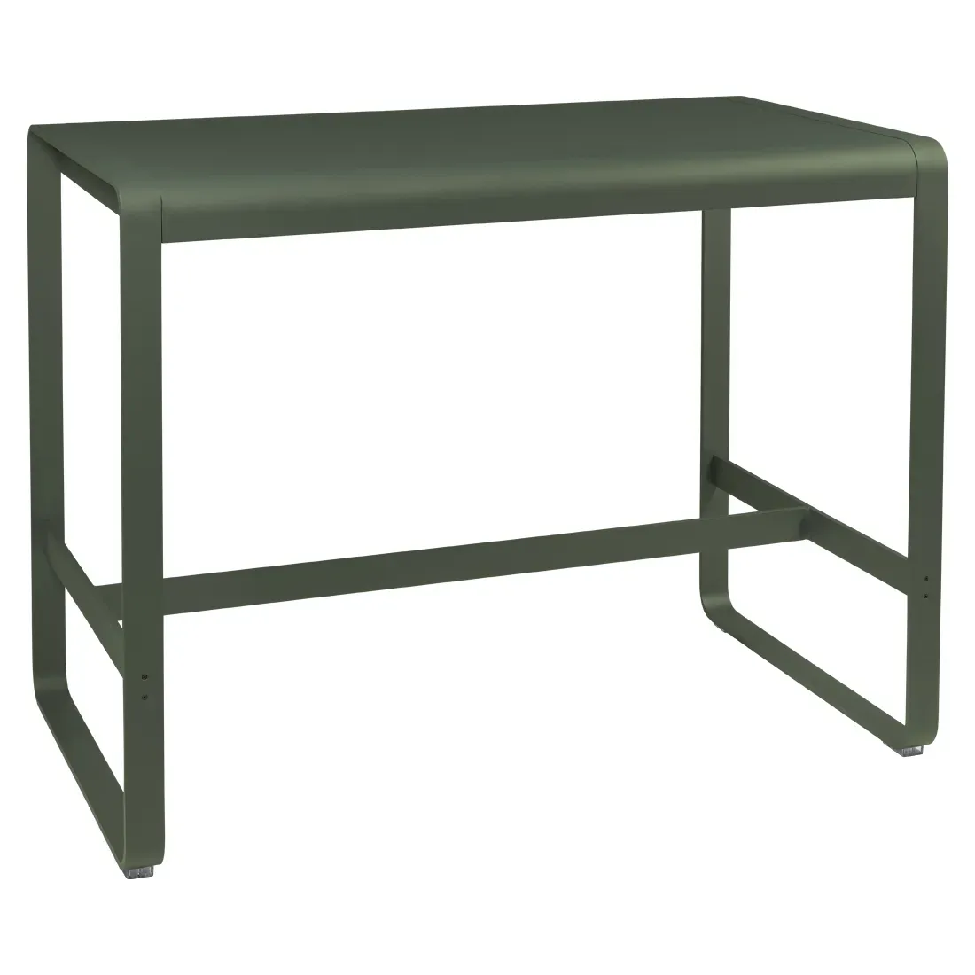 Fermob Table haute Bellevie - 48 romarin mat - 140 x 80 cm