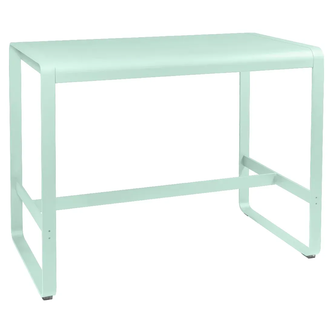 Fermob Table haute Bellevie - A7 menthe glaciale - 140 x 80 cm