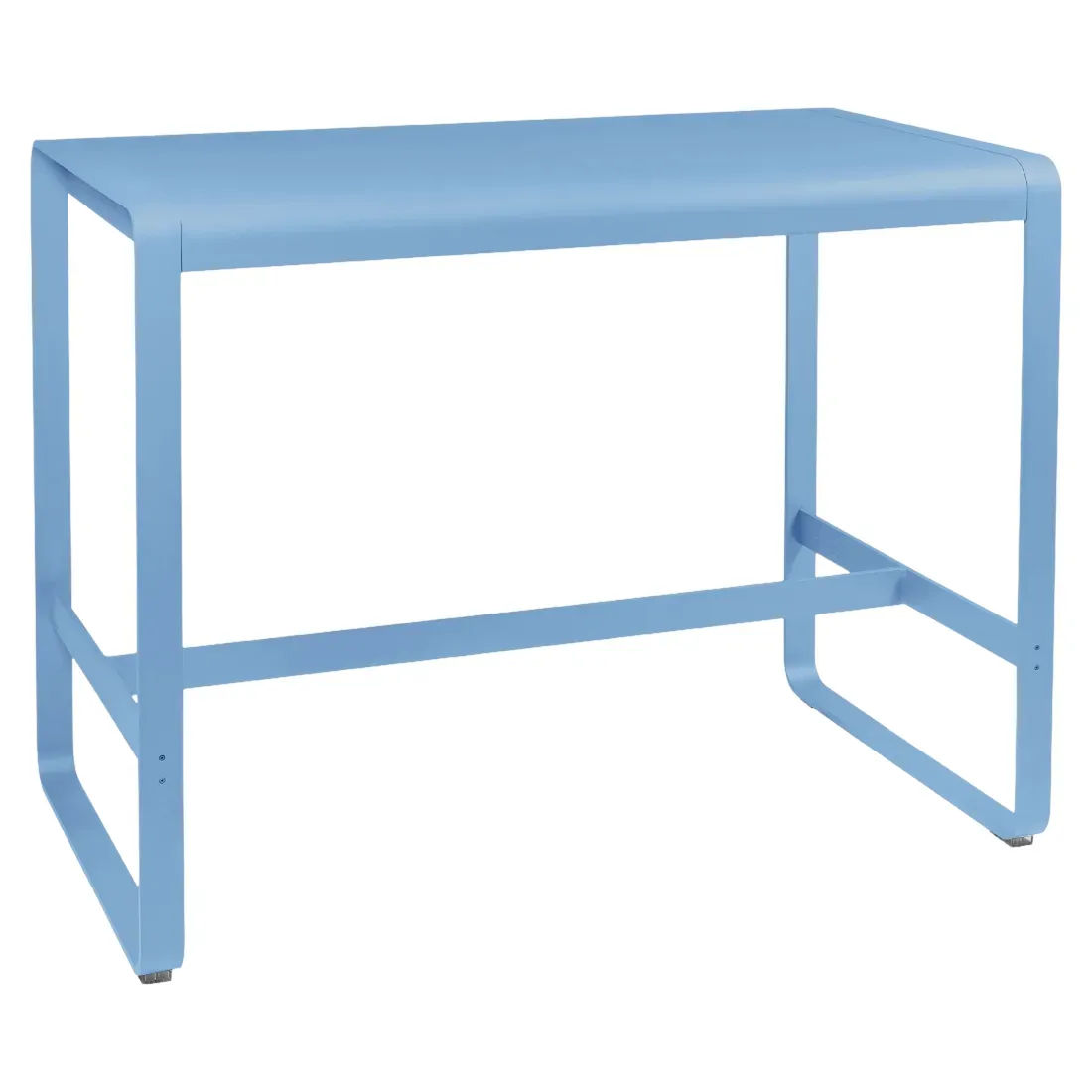 Fermob Table haute Bellevie - E1 bleu-maya - 140 x 80 cm