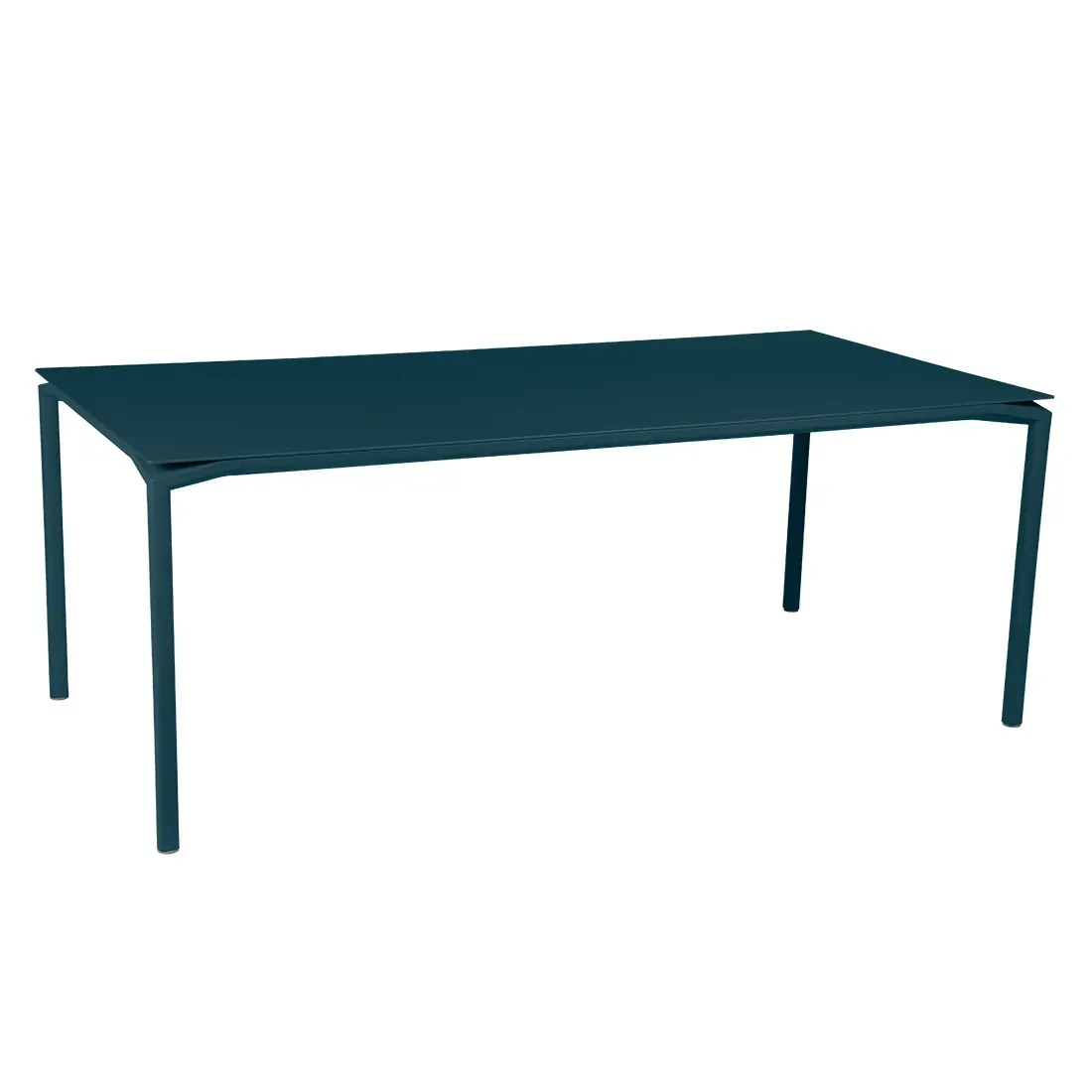 Fermob Table CALVI - 21 bleu acapulco - 195 x 95 cm
