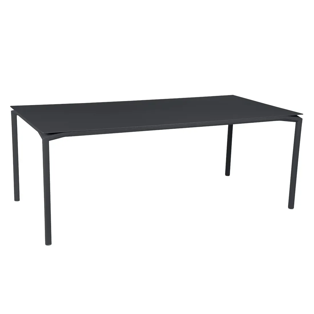 Fermob Table CALVI - 47 carbone - 195 x 95 cm