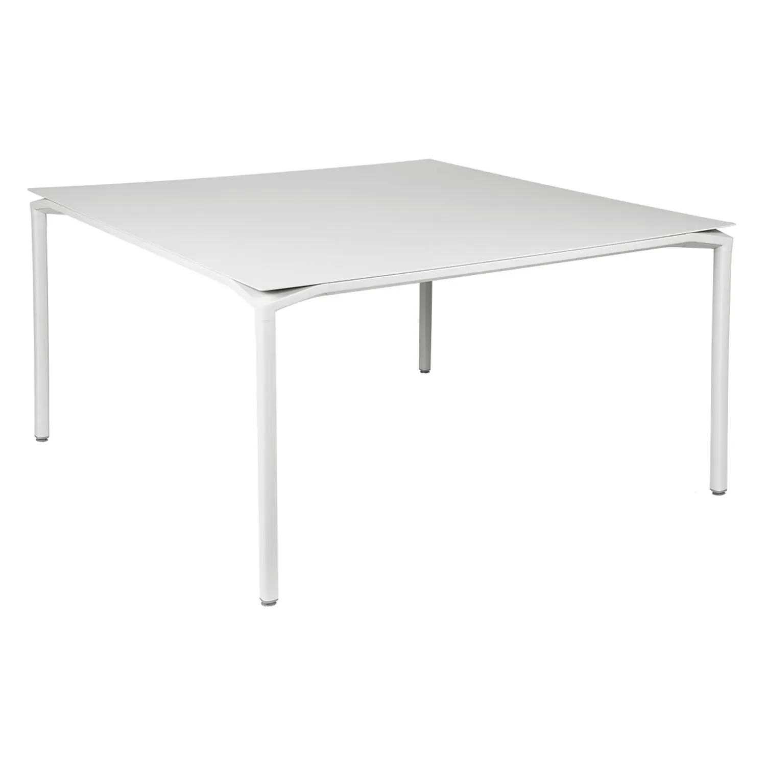 Fermob Table CALVI - 01 blanc coton - 140 x 140 cm