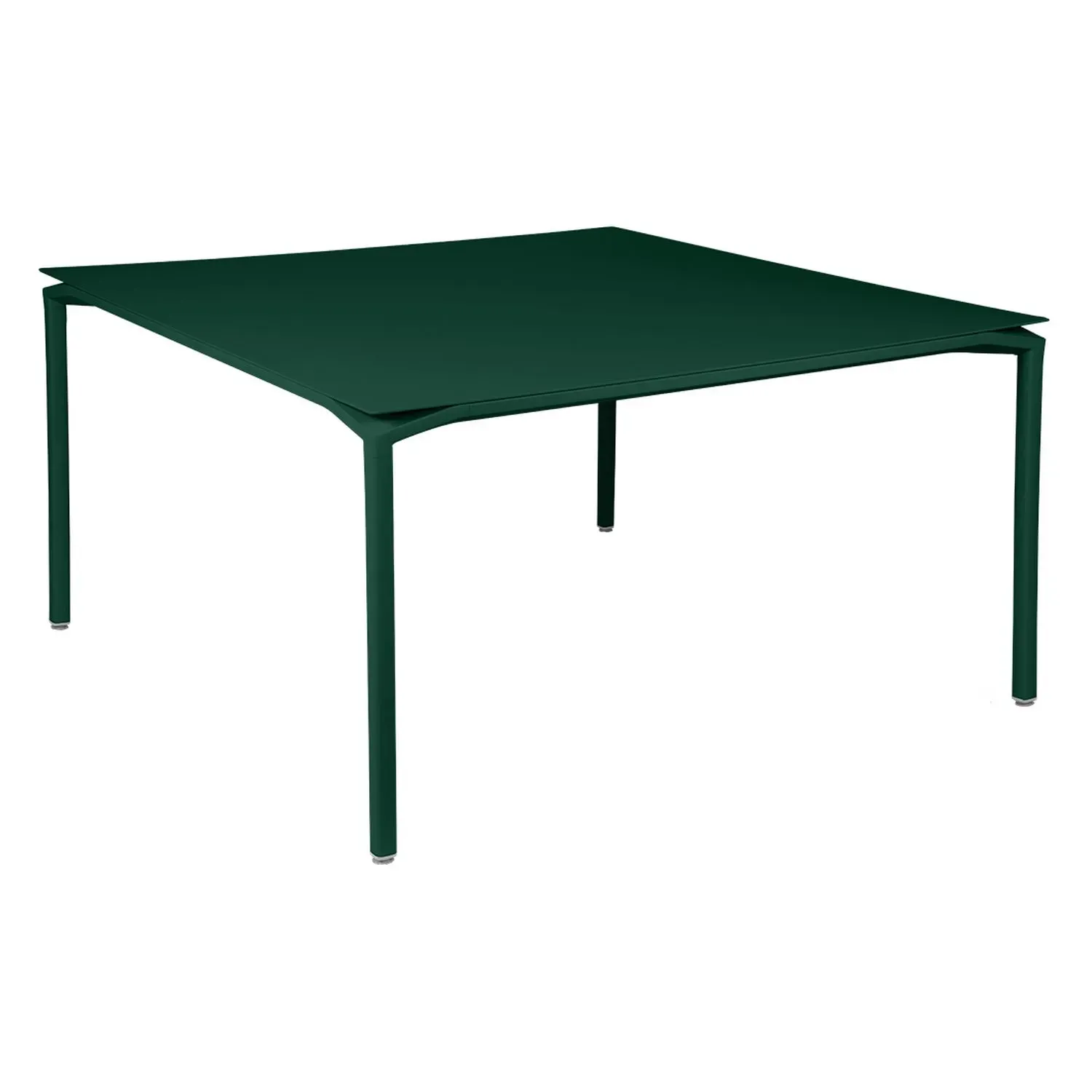 Fermob Table CALVI - 02 vert cèdre - 140 x 140 cm