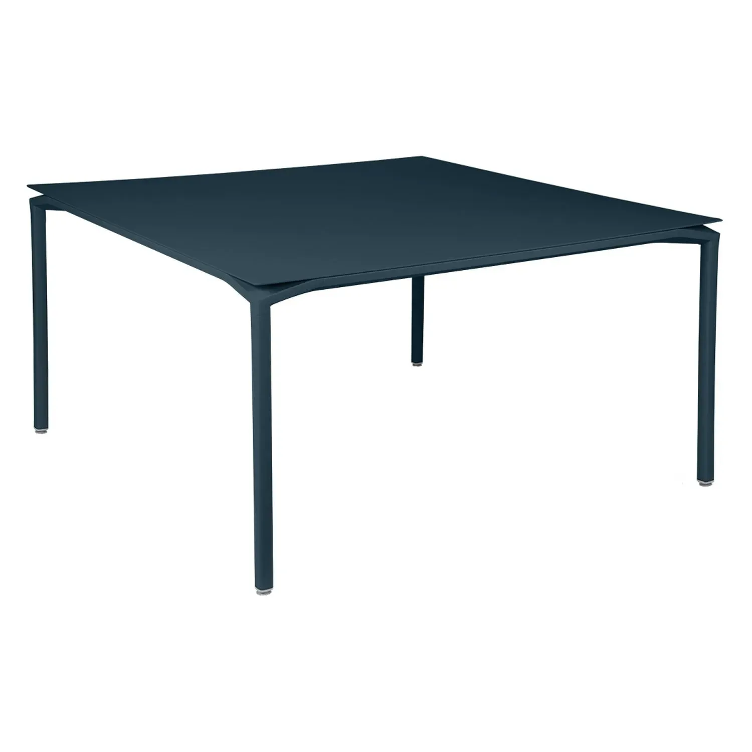 Fermob Table CALVI - 21 bleu acapulco - 140 x 140 cm