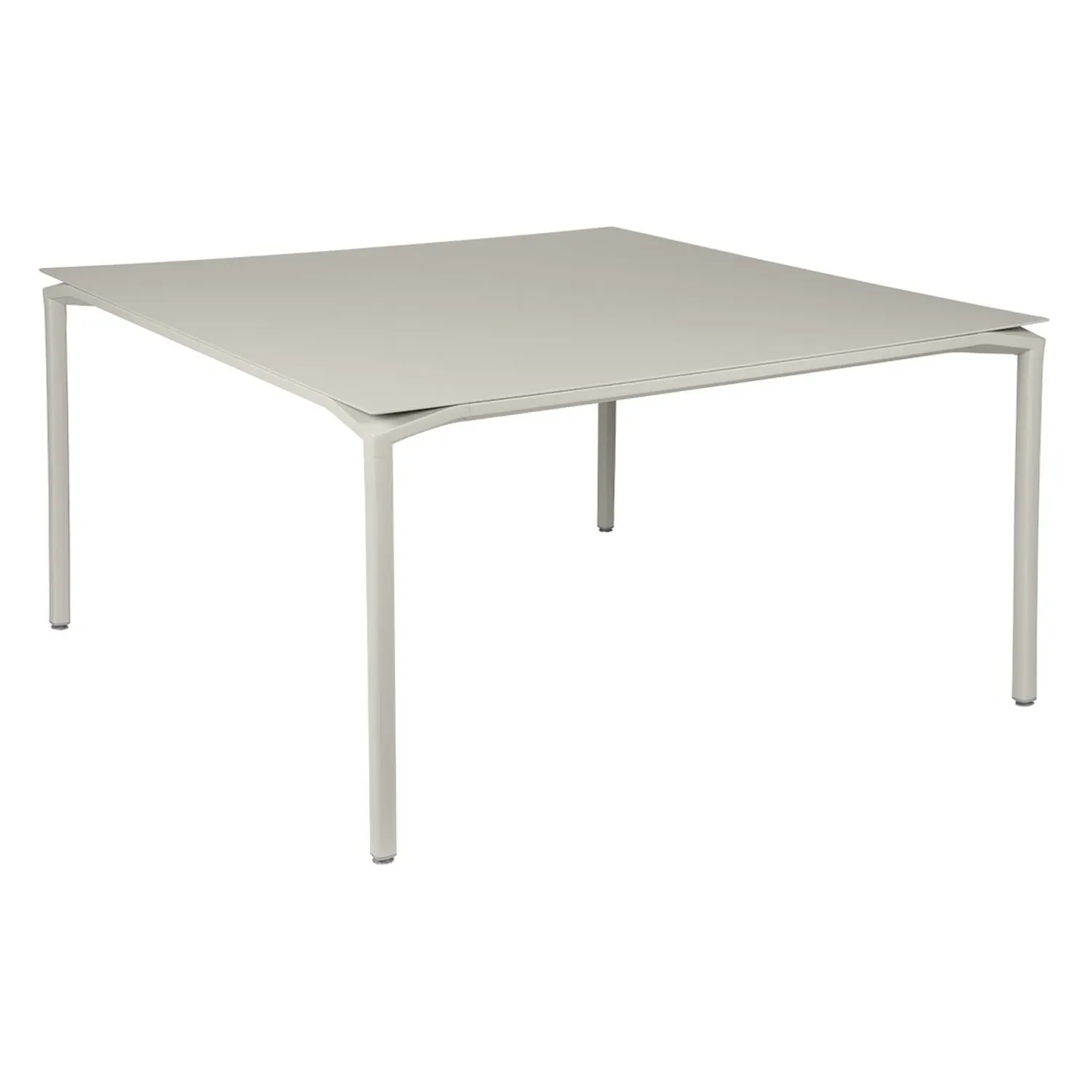 Fermob Table CALVI - A5 gris argile - 140 x 140 cm