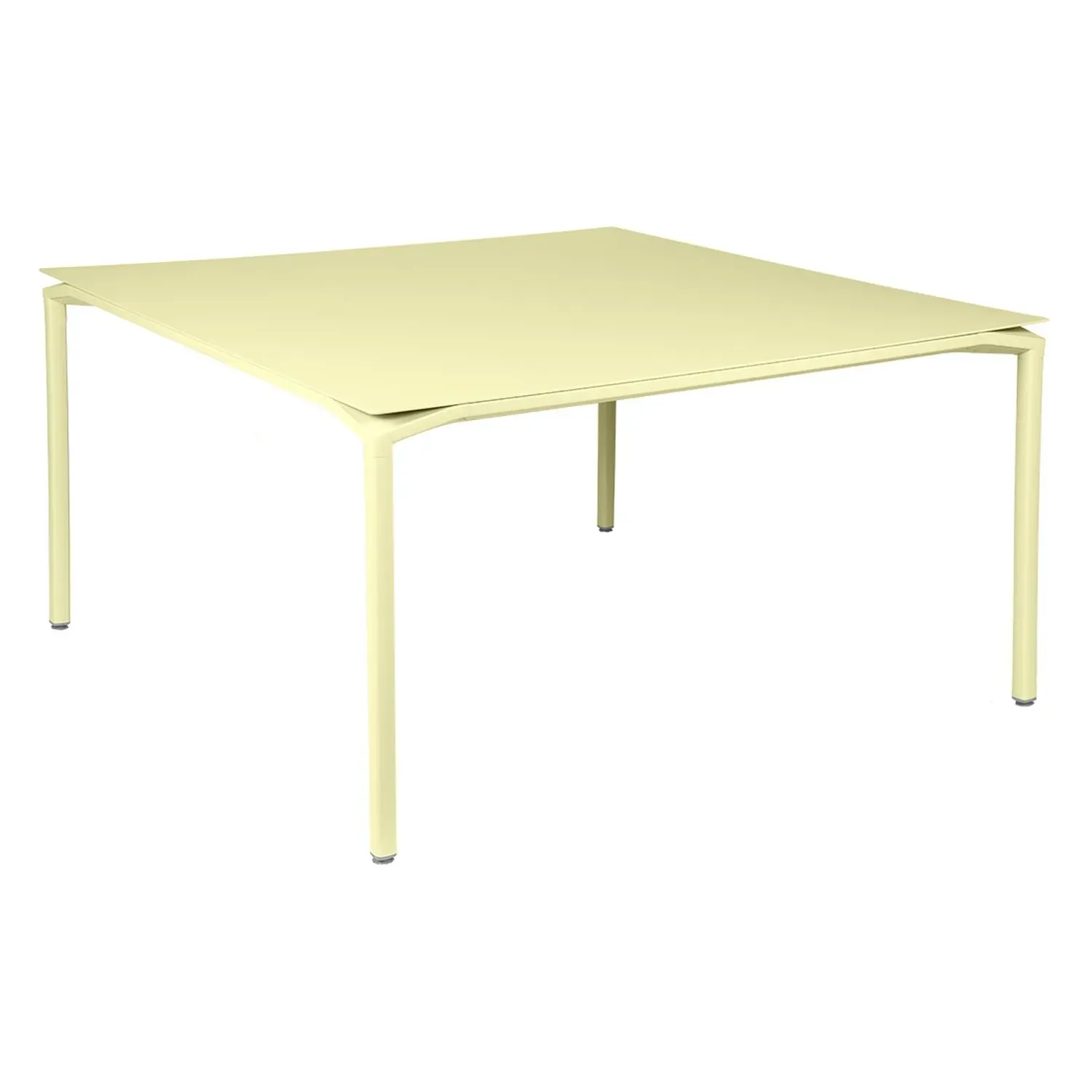 Fermob Table CALVI - A6 citron givré - 140 x 140 cm