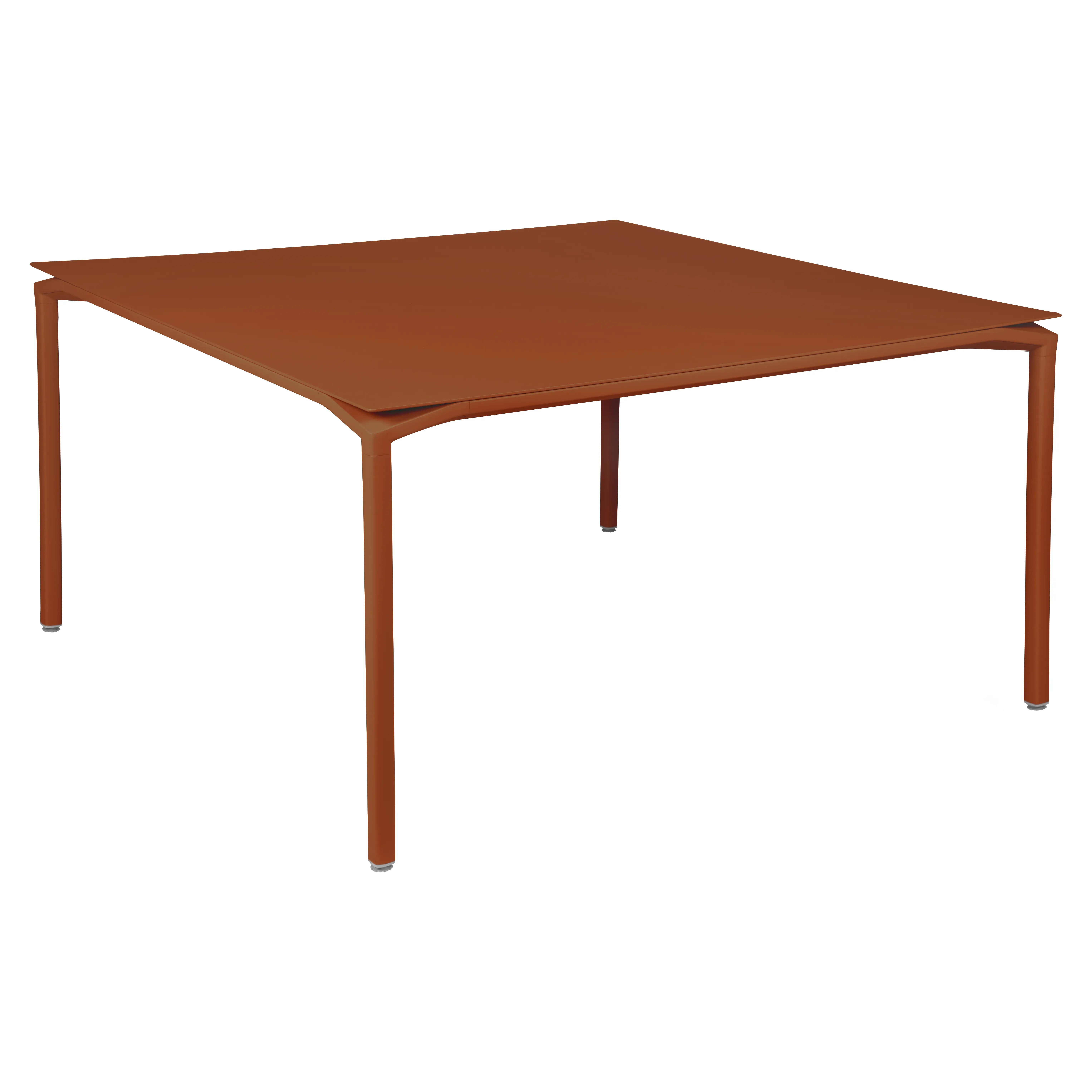 Fermob Table CALVI - E2 orange confite - 140 x 140 cm