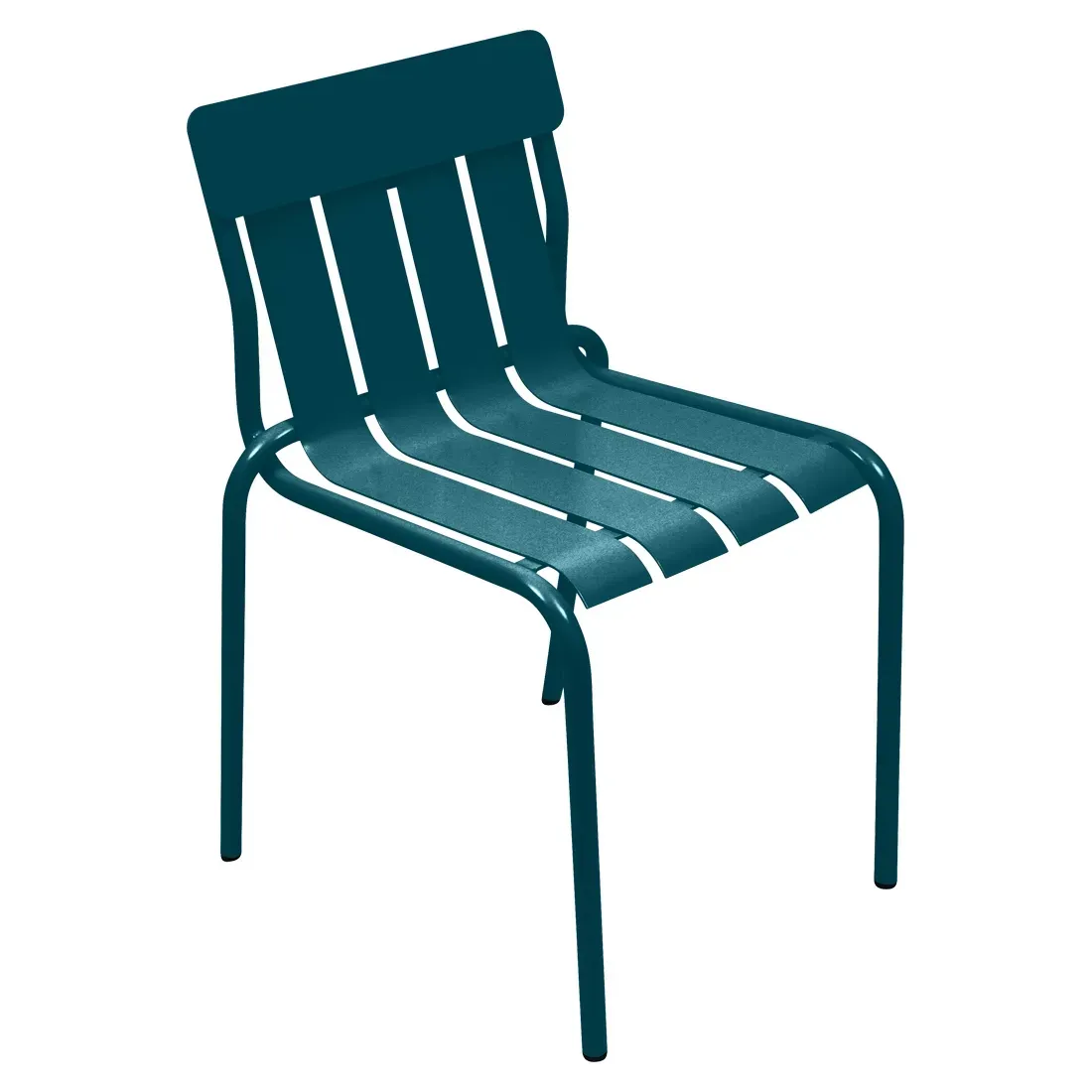 Fermob Chaise STRIPE - 21 bleu acapulco